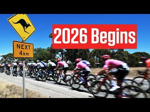 Tour Down Under Starts The 2026 Season