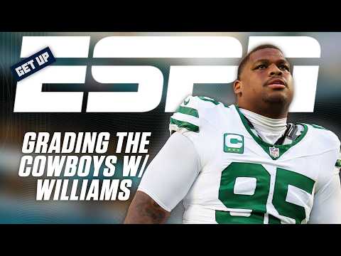 Cowboys acquiring Quinnen Williams is Jerry Jones 'BETTING ON THE FUTURE!' - Peter Schrager | Get Up