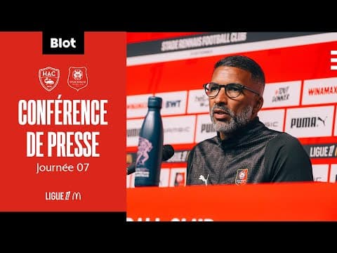 📽🎙 J7 | Le Havre AC / Stade Rennais F.C. - Conférence de presse d'avant-match