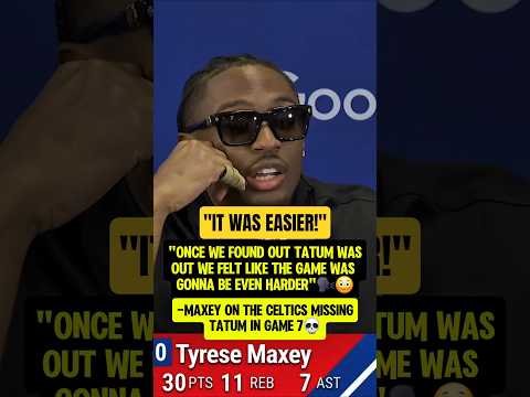 Was Maxey throwing shade at JT?🤔