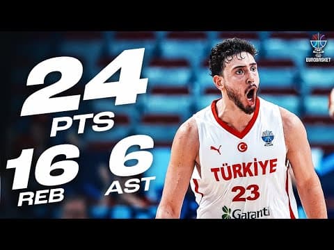 Alperen Sengun CONTINUES TO DOMINATE! | FIBA EuroBasket 2025 | September 6, 2025