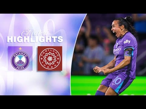 2025 NWSL Highlights | Orlando Pride 1 - Portland Thorns FC -0