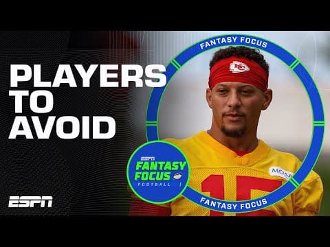 Most Overhyped and Under Hyped Fantasy Players in 2025 | Fantasy Focus  🏈