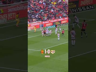 Los 3 goles del Mallorca frente al Rayo Vallecano ❤️🖤