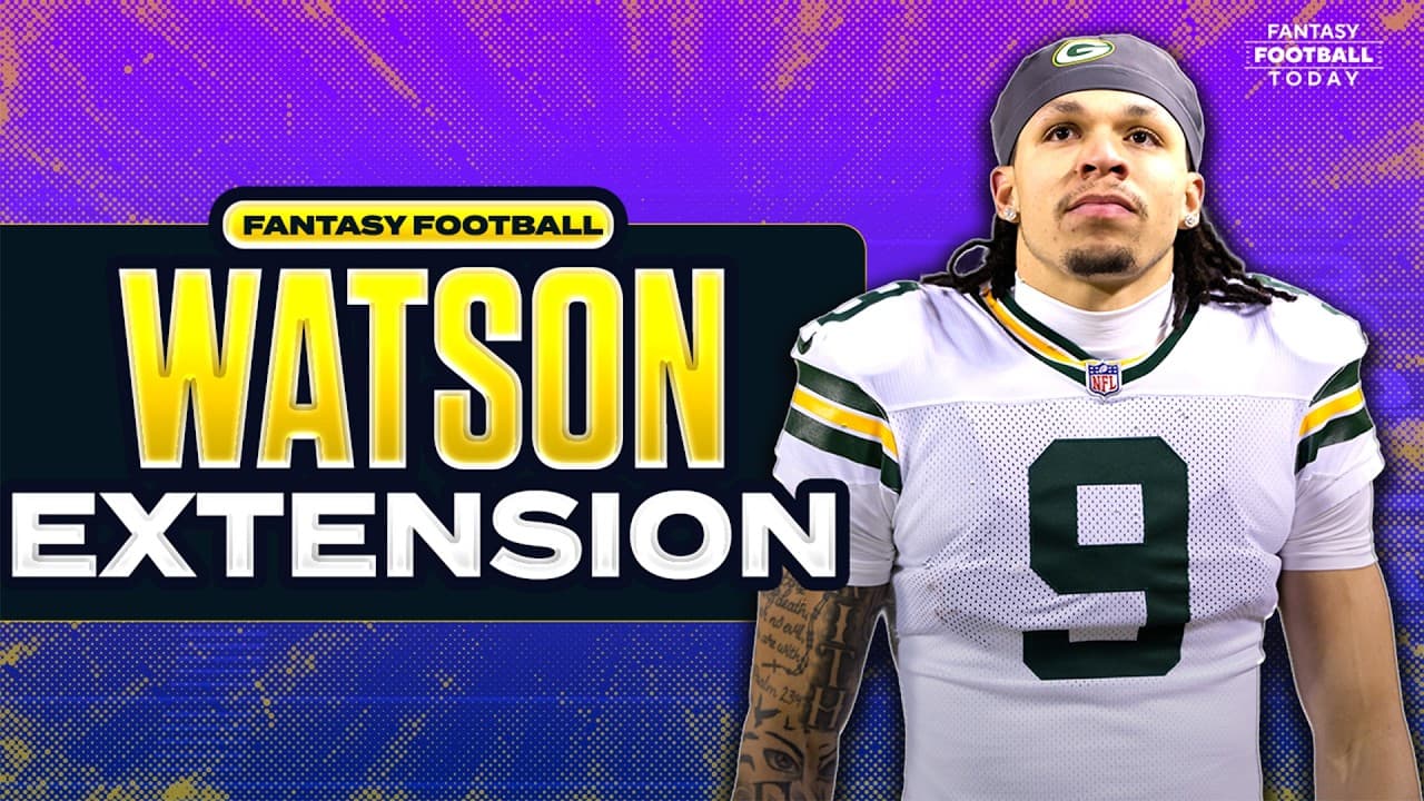 Christian Watson Gets 4-year Extension with Packers | 2026 Fantasy Football Advice