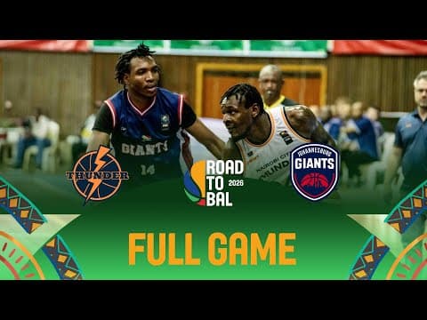 LIVE - Nairobi City Thunder v Johannesburg Giants | Africa Champ. Clubs ROAD TO B.A.L. 2026 | FINAL