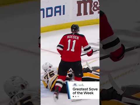 Silovs slides and snares Hughes' point-blank shot for Greatest Save 😱