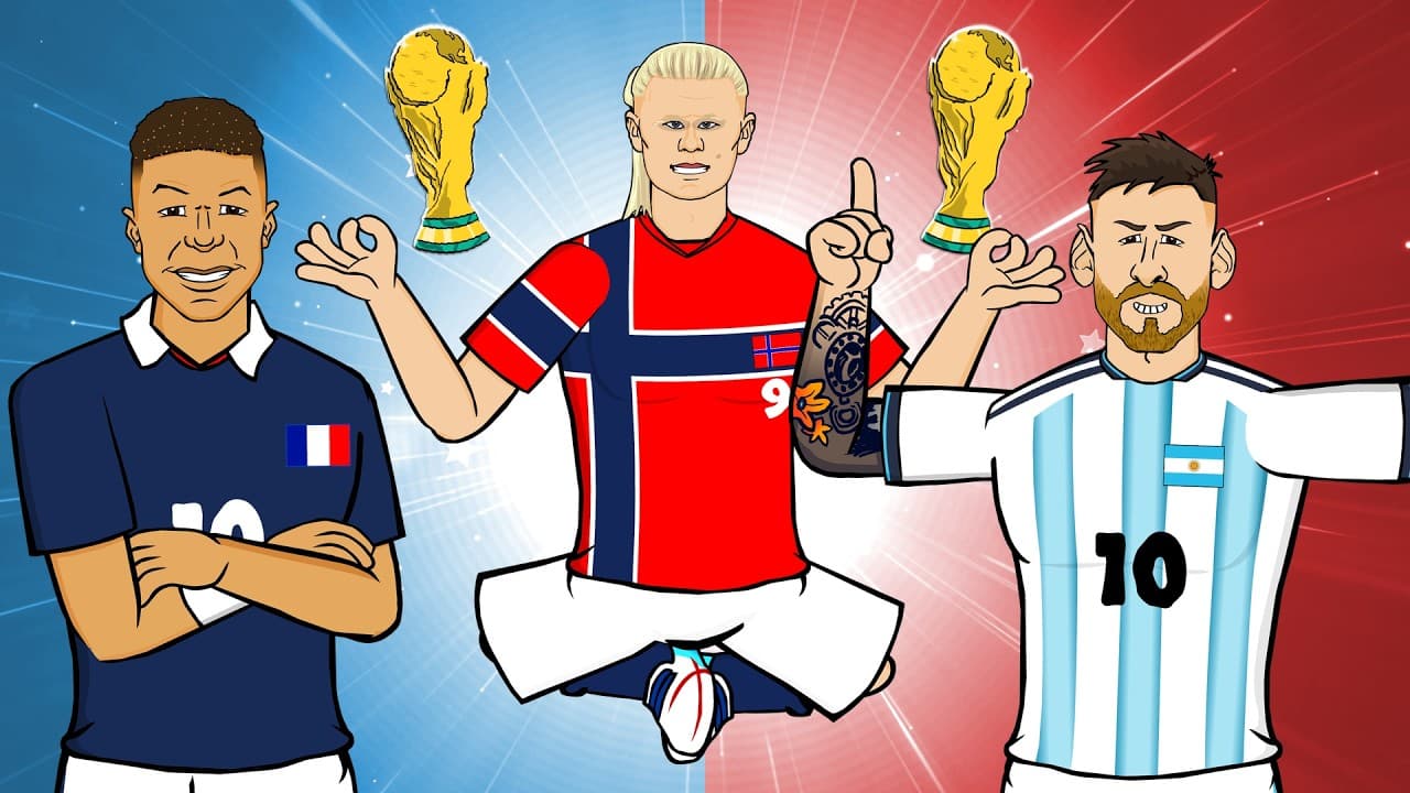 MESSI HAT-TRICK🏆 MBAPPE DOUBLE! HAALAND DOUBLE! (World Cup song)