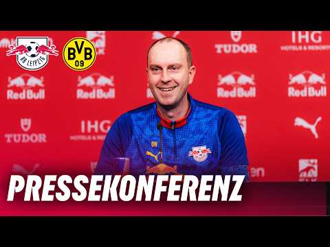 LIVE 🔴 Pressekonferenz vor RB Leipzig - Borussia Dortmund | Bundesliga
