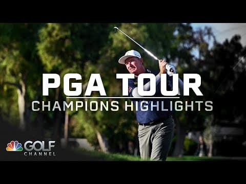 PGA Tour Champions Highlights: 2025 Charles Schwab Challenge, Round 1 | Golf Channel