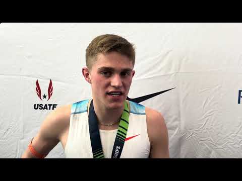 Cooper Lutkenhaus Breaks Down 800m Race Tactics After Winning U.S. Indoor Championships