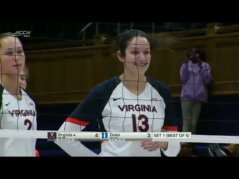 Virginia vs. Duke Full Match Replay | 2025 ACC Volleyball