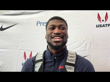Cordell Tinch Breaks Down Long Jump At U.S. Indoors, Confident He Can Win World Indoor Gold
