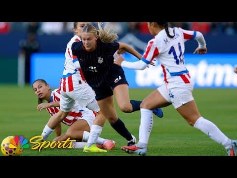 Highlights: USWNT v. Paraguay (En Español) | 1/24/26 | NBC Sports