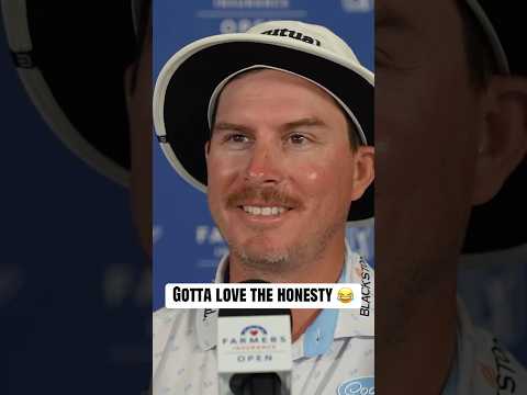 At least he’s honest 😂