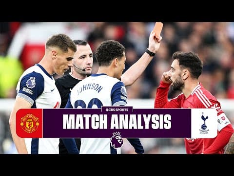 Manchester United suffer more embarrassment at the hands of Spurs | Morning Footy | CBS Sports
