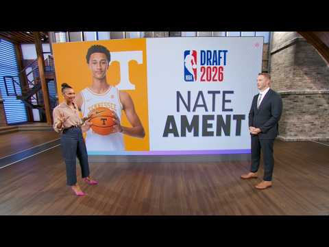Sean Farnham breaks down film from Nate Ament ahead of the NBA Draft 🎥🏀 | NBA Today