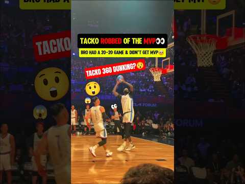Tacko Fall got ROBBED of the MVP😭