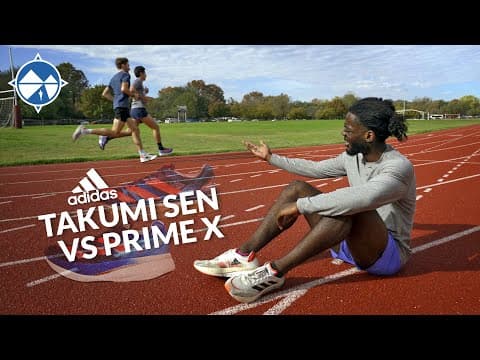 adidas Takumi Sen 8 vs adidas Prime X | Super Shoe Tempo Workout with Jami Reviews
