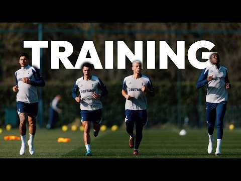 Behind the scenes at Spurs training ahead of Fulham!
