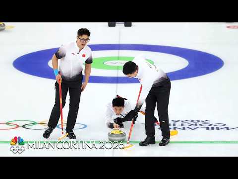 China outlasts Team USA in thrilling men's curling win | Winter Olympics 2026 | NBC Sports