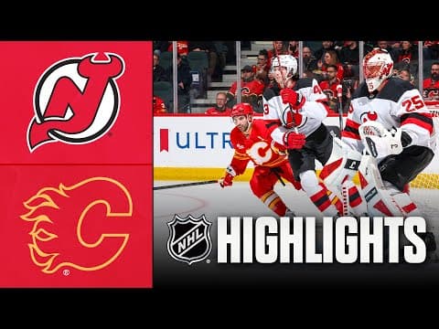 Devils vs. Flames | NHL Highlights | January 19, 2026