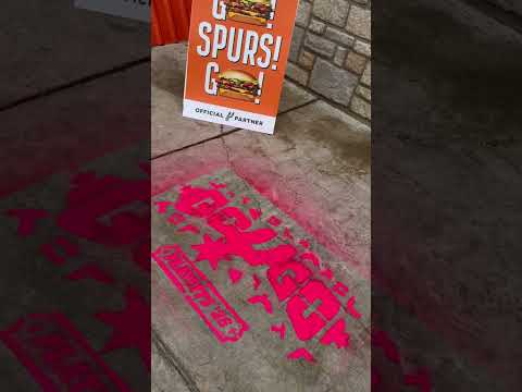 Spurs Playoff marks are here 👀🎨 #Spurs #NBA