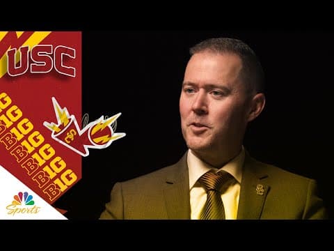 Lincoln Riley: USC football is 'uniquely positioned' to contend for titles | Big Ten on NBC Sports