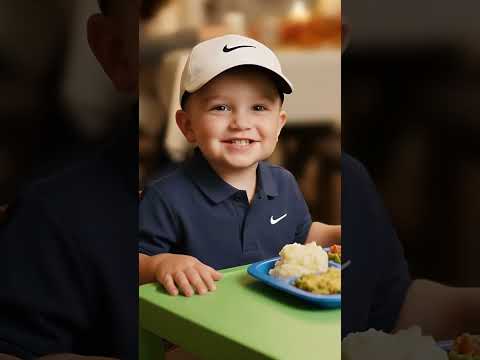 The kids’ table has spoken. 😂 Happy Thanksgiving, from #TeamTaylorMade!