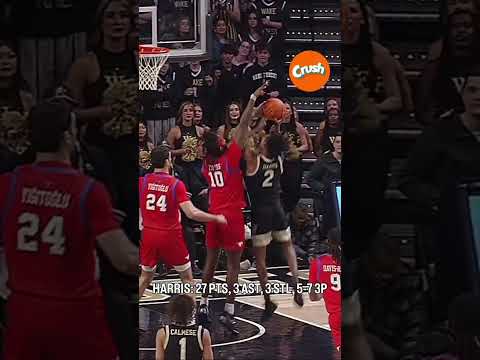 Juke Harris was over the court 🎯 #wakeforest #collegebasketball #accbasketball #basketball #godeacs