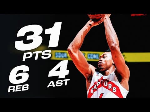 Scottie Barnes Was IN HIS BAG vs Brooklyn | October 17, 2025