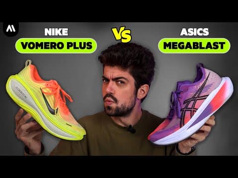 Nike Vomero Plus vs ASICS Megablast