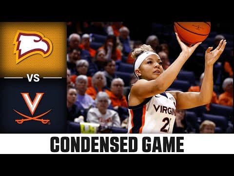 Winthrop vs Virginia Condensed Game | 2025-26 ACC Women's Basketball