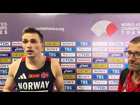 Karsten Warholm Disappointed After 5th Place Finish in 400m Hurdles