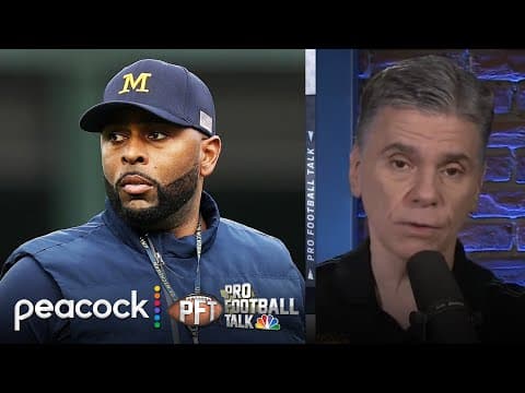 Michigan fires head coach Sherrone Moore in ‘crazy’ turn of events | Pro Football Talk | NFL on NBC