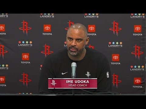 Press Conference by Ime Udoka vs Suns