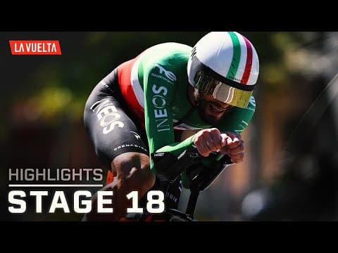 Vuelta a España 2025, Stage 18 | EXTENDED HIGHLIGHTS | 9/11/2025 | Cycling on NBC Sports