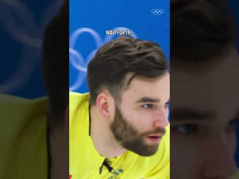 This shot really hits the spot. 😌✨🥌 #Olympics #MilanoCortina2026