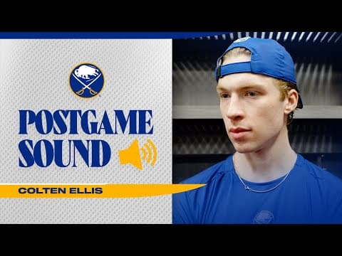 "There's Some Good To Take Away" | Colten Ellis After 5-2 Loss To Utah Mammoth | Buffalo Sabres