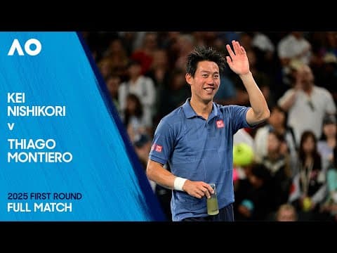 Kei Nishikori v Thiago Monteiro Full Match | Australian Open 2025 First Round
