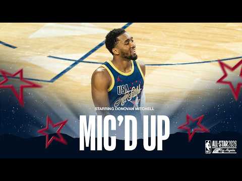 NBA All-Star Game | Donovan Mitchell Mic'd Up | 02.15.2026