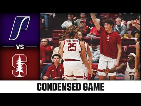 Portland vs. Stanford Condensed Game| 2025-26 ACC Men's Basketball