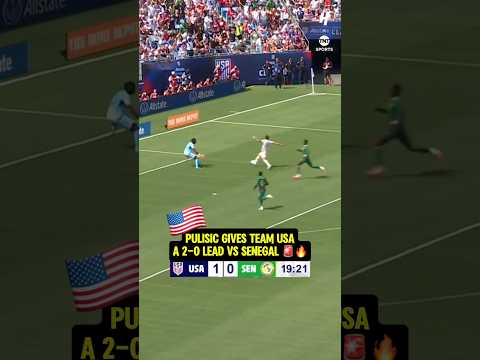 PULISIC ON FIRE FOR TEAM USA 🇺🇸🔥