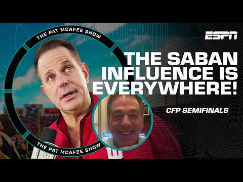 THE SABAN COACHING TREE 🌳 Nick Saban shares his influence on CFP Semi teams | The Pat McAfee Show
