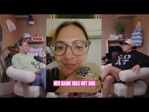 Quincy McMahon and Her Pet Gecko Hot Dog | Unlaced: Highlights