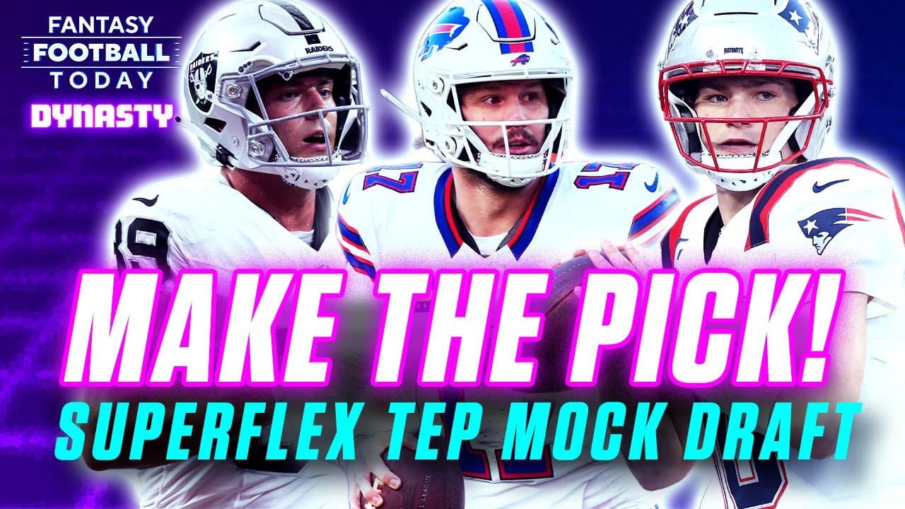 Come Draft With Us! 🚨 Superflex TE Premium Startup Mock Draft