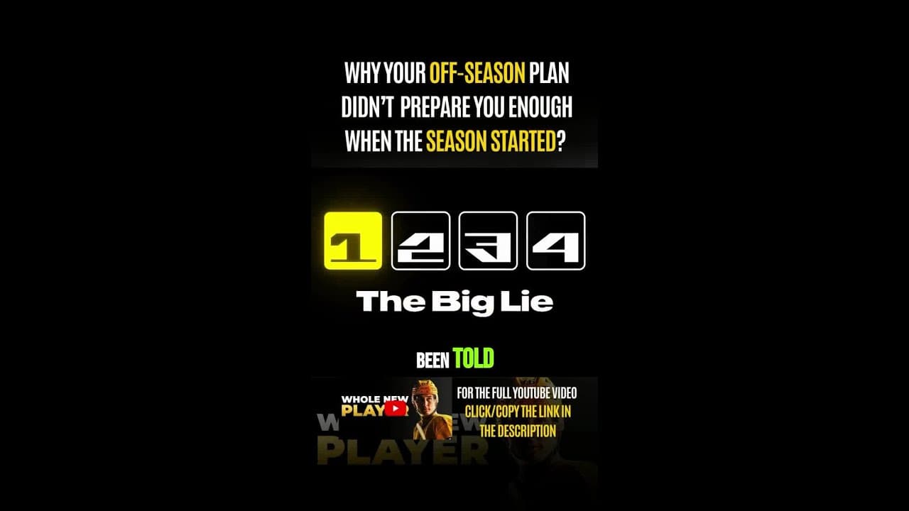 Why your work in the OFF-SEASON rarely transforms your game when the season starts