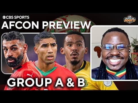 AFCON Group A & B PREVIEW: Hakimi & Salah EXPECTATIONS | Players to WATCH | Morning Footy