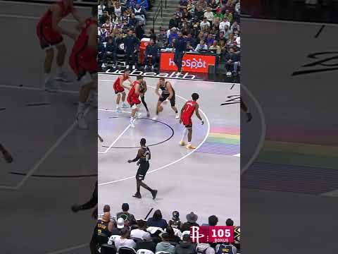 Bari & Amen slamming it DOWN 💥 #rockets