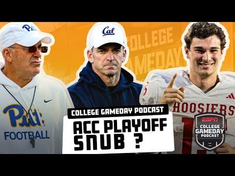 Will an ACC team make the CFP? 🤔 Lane Kiffin’s future & Heisman picks 🏆 | College GameDay Podcast